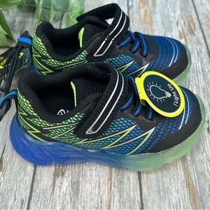 Baby Boys Light-Up Athletic Active Sneakers Shoes Size 7